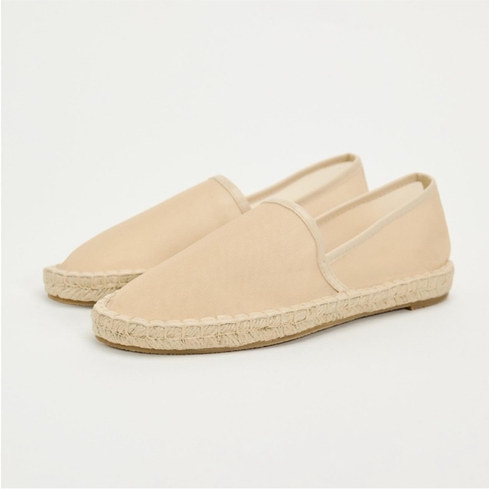Zara mesh espadrilles